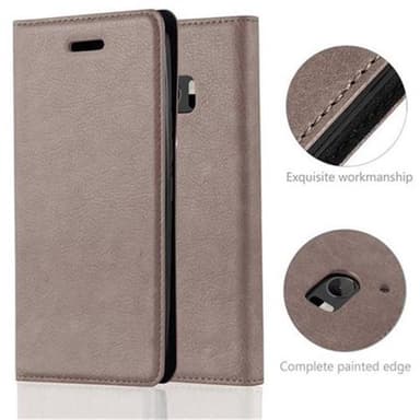 HTC ONE M10 Skal Fodral Case (Brun)