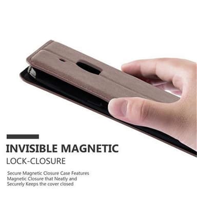 HTC ONE M10 Skal Fodral Case (Brun)