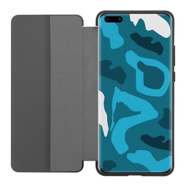 Huawei P40 Plånboksfodral Skal (Röd)