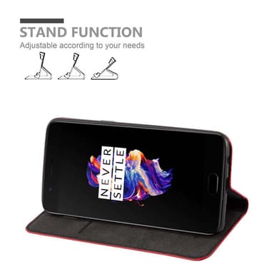 OnePlus 5 Skal Fodral Case (Röd)