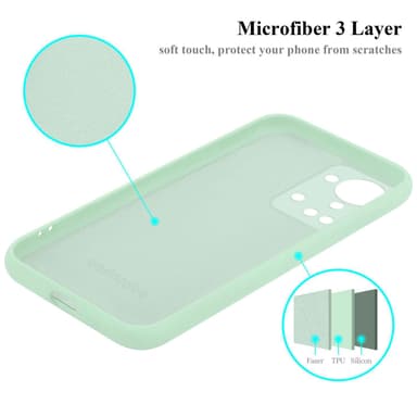OnePlus Nord 2T Skal Fodral Case (Grön)