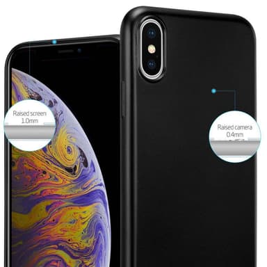 Skal iPhone XS MAX Fodral Case (Svart)