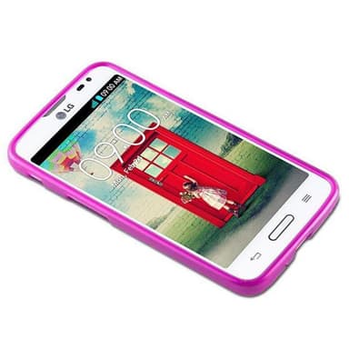LG L70 (1. SIM) Skal Fodral Case (Rosa)