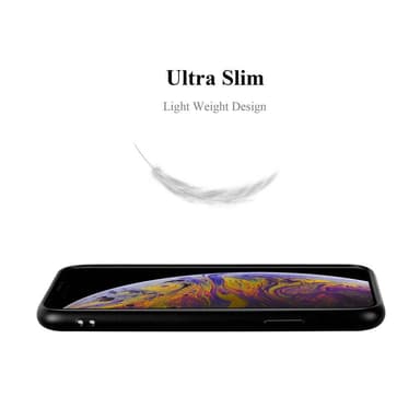 Skal iPhone XS MAX Fodral Case (Svart)
