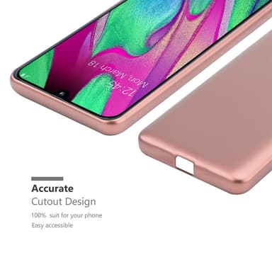 Skal Samsung Galaxy A40 Fodral Case (Rosa)