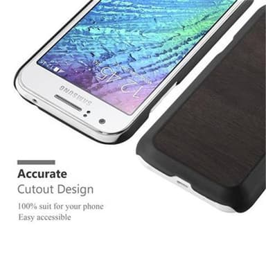 Samsung Galaxy J1 2015 Skal Fodral Case (Svart)