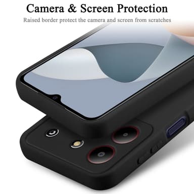 ZTE Blade A54 Skal Fodral Case (Svart)