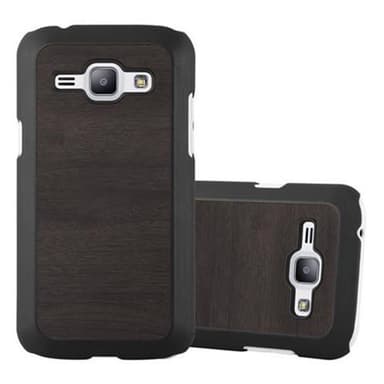 Samsung Galaxy J1 2015 Skal Fodral Case (Svart)