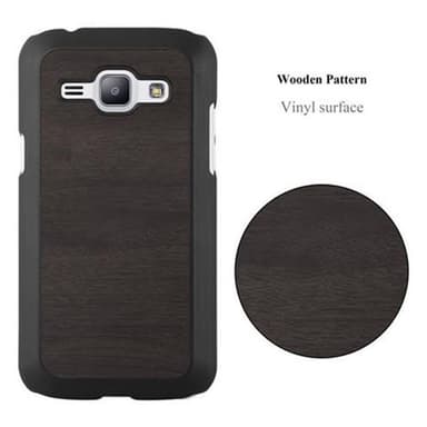 Samsung Galaxy J1 2015 Skal Fodral Case (Svart)