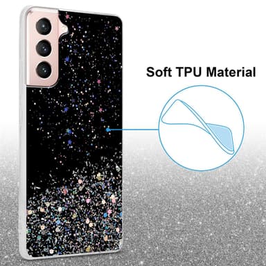 Samsung Galaxy S21 5G Skal Fodral Case (Svart)