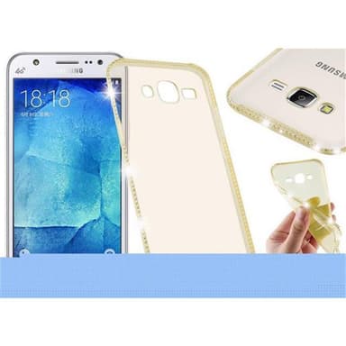 Samsung Galaxy J5 2015 Skal Fodral Case (Guld)