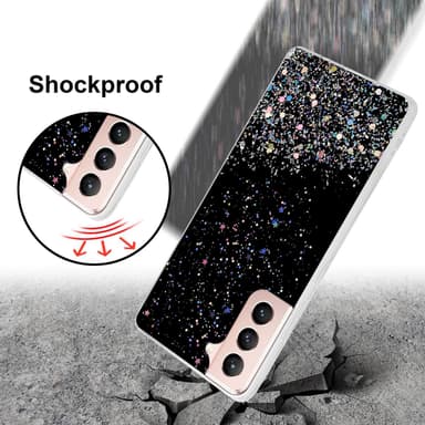 Samsung Galaxy S21 5G Skal Fodral Case (Svart)