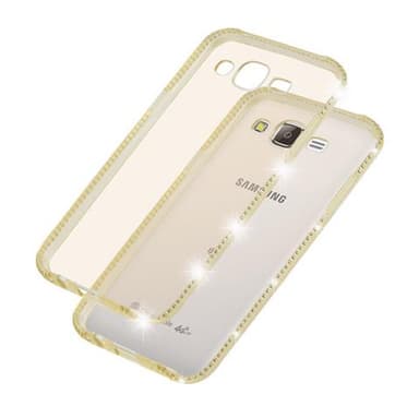 Samsung Galaxy J5 2015 Skal Fodral Case (Guld)