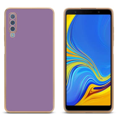 Samsung Galaxy A7 2018 Skal Fodral Case (Lila)