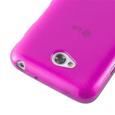 LG L70 (1. SIM) Skal Fodral Case (Rosa)