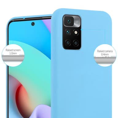 Skal Xiaomi RedMi 10 Fodral Case (Blå)