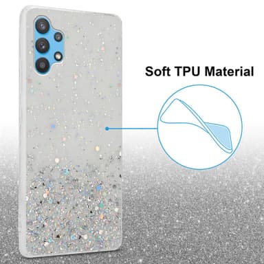 Samsung Galaxy A32 5G Skal Fodral Case (Transparent)
