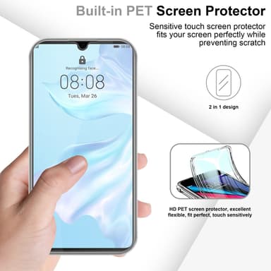 Skal Huawei P30 Fodral Case (Transparent)