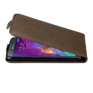 Samsung Galaxy NOTE 4 Flipfodral Skal (Brun)