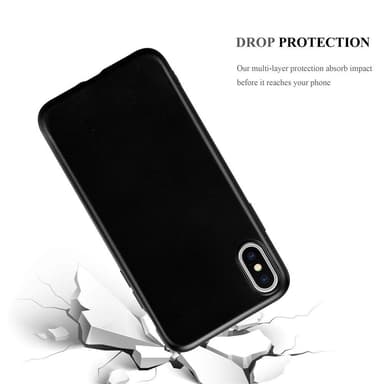 Skal iPhone XS MAX Fodral Case (Svart)