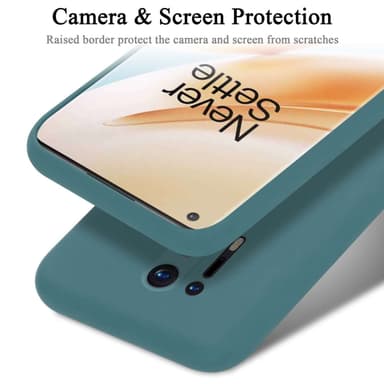 OnePlus 8 PRO Skal Fodral Case (Grön)