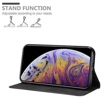 iPhone XS MAX Skal Fodral Case (Svart)