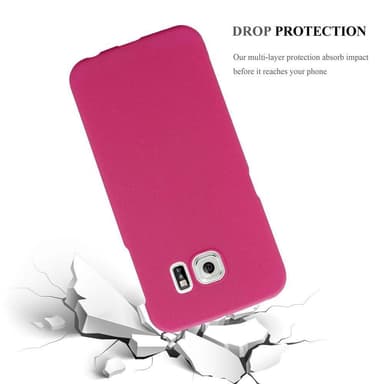 Samsung Galaxy S6 EDGE Skal Fodral Case (Rosa)