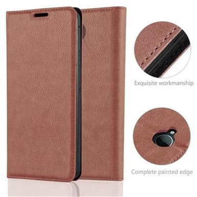 Nokia Lumia 650 Skal Fodral Case (Brun)
