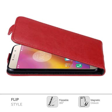 Lenovo P2 Flipfodral Skal (Röd)
