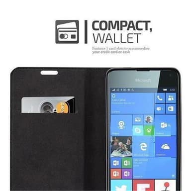 Nokia Lumia 650 Skal Fodral Case (Brun)