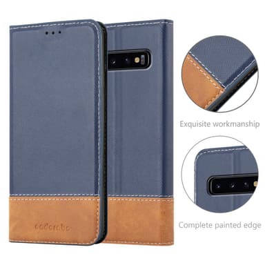 Samsung Galaxy S10 4G Skal Fodral Case (Blå)
