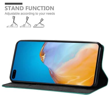 Huawei P40 Skal Fodral Case (Turkos)