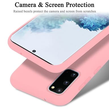 Samsung Galaxy S20 Skal Fodral Case (Rosa)