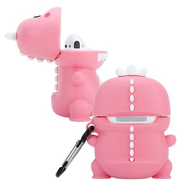 AirPod 1 & 2 Skal Fodral Case (Rosa)