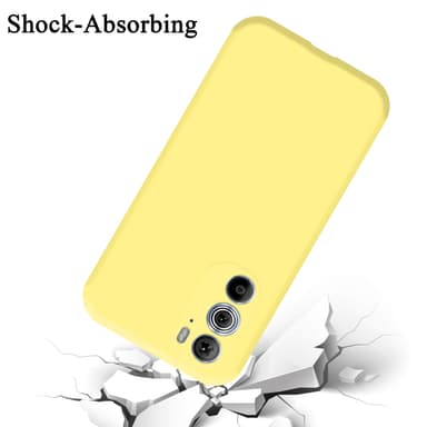 Motorola EDGE 30 PRO / EDGE+ Skal Fodral Case (Gul)
