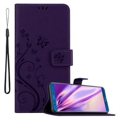 Honor 9X LITE Plånboksfodral Skal (Lila)