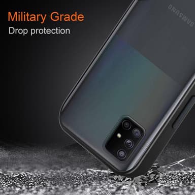 Samsung Galaxy A71 4G Skal Fodral Case (Transparent)