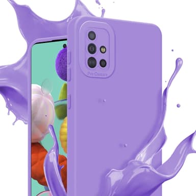 Samsung Galaxy A51 4G / M40s Skal Fodral Case (Lila)