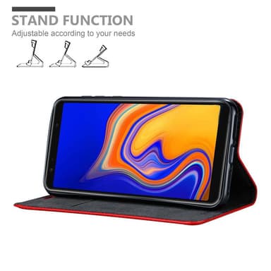 Samsung Galaxy A6s Skal Fodral Case (Röd)