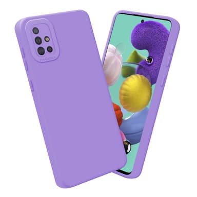 Samsung Galaxy A51 4G / M40s Skal Fodral Case (Lila)