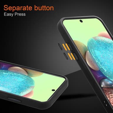 Samsung Galaxy A71 4G Skal Fodral Case (Transparent)