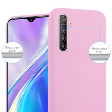 Skal Realme X2 / XT / Oppo K5 Fodral Case (Rosa)