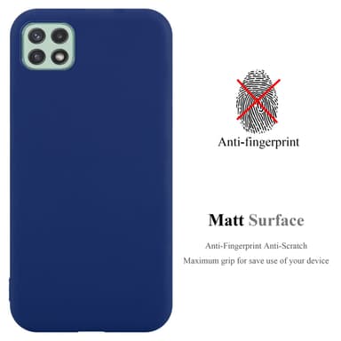 Skal Samsung Galaxy A22 5G Fodral Case (Blå)