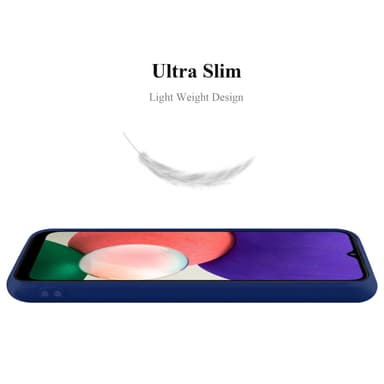 Skal Samsung Galaxy A22 5G Fodral Case (Blå)
