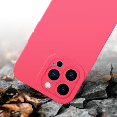 iPhone 12 PRO MAX Skal Fodral Case (Röd)