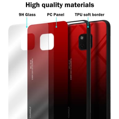 Huawei MATE 20 PRO Skal Fodral Case (Svart)