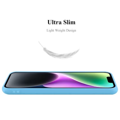 Skal iPhone 14 Fodral Case (Blå)