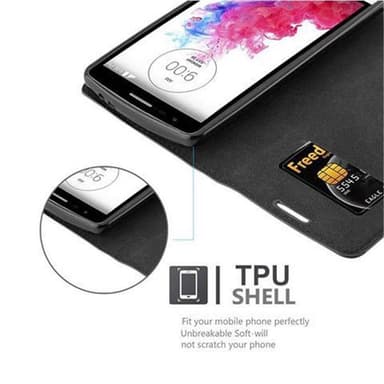 LG G3 MINI / G3 S Skal Fodral Case (Svart)