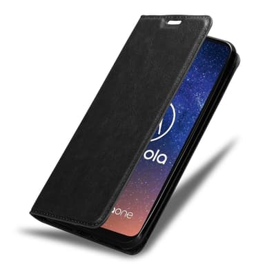 Motorola ONE VISION Skal Fodral Case (Svart)