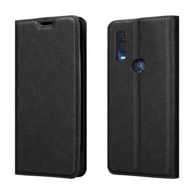 Motorola ONE VISION Skal Fodral Case (Svart)